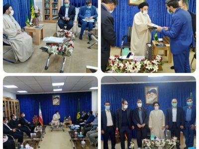 دیدار مدیر کل نوسازی مدارس لرستان با نماینده ولی فقیه در استان