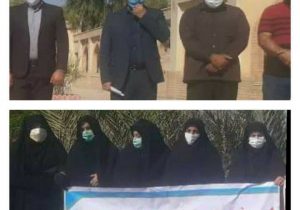احترام به مقام شامخ شهدا توسط پرسنل اداره ورزش و جوانان شهرستان پلدختر