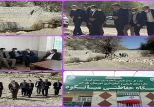 پاسگاه حفاظتی میانکوه در بخش معمولان افتتاح شد
