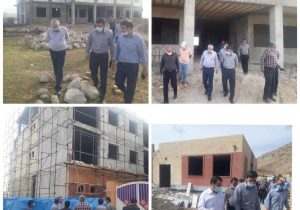 بازدید مدیرکل نوسازی مدارس لرستان از مدارس پلدختر و معمولان