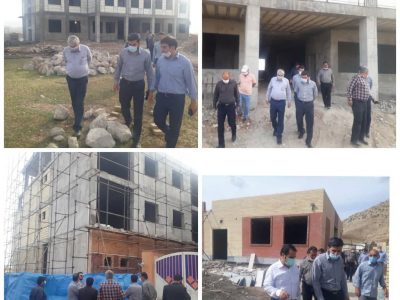 بازدید مدیرکل نوسازی مدارس لرستان از مدارس پلدختر و معمولان