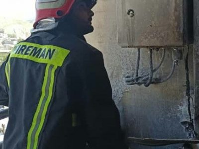 حریق منزل مسکونی در محله دره گرم با سرعت عمل آتش نشانان ایستگاه شماره ۴ مهار شد