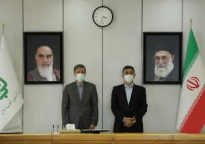 دیدار کاظمی نماینده پلدختر و معمولان با رئیس بنیاد مستضعفان انقلاب اسلامی
