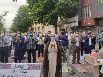 اقامه نماز عید سعید فطر مسجدحضرت قائم(عج)