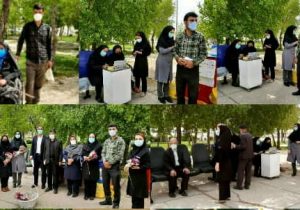 انجام واکسیناسیون شهروندان بالای ۸۰ سال در ازنا