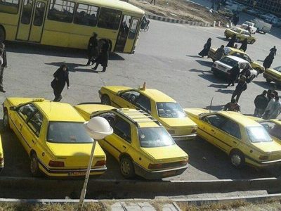 کرایه خطوط درون شهری تاکسی های سطح شهر بروجرد