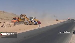 آغاز عملیات محور چهار خطه رومشکان – بابا زید
