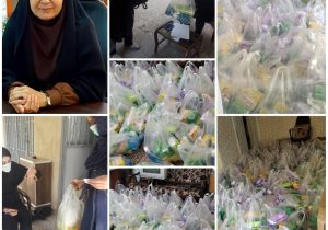 تهیه و توزیع ۴٠٠ پک بهداشتی به همت دفتر تسهیلگری پشت بازار و درب دلاکان خرم آباد