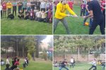 برگزاری مسابقه طناب کشی به همت دفتر تسهیلگری پشت بازار و درب دلاکان