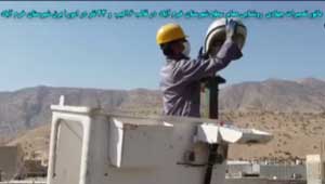 تعمیرات جهادی روشنایی معابر خرم آباد با ۱۳ اکیپ عملیاتی