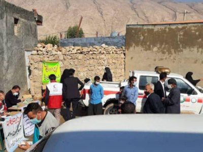 اعزام کاروان سلامت به مناطق محروم شهرستان پلدختر