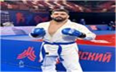 کسب مدال نقره ورزشکارلرستانی در مسابقات رزمی مسکو/ محسن کردعلیوند تنها مدال آور تیم ایران