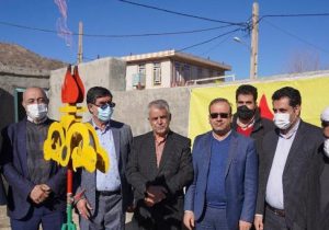 افتتاح گازرسانی به شهر کشکان و ۵ روستا در چگنی