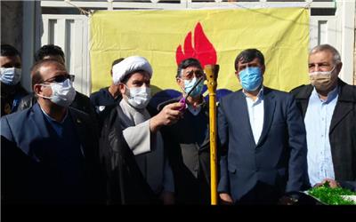افتتاح و بهره برداری از پروژه گازرسانی به بخش مرکزی پلدختر و معمولان