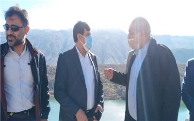 بازدید معاون سیاسی امنیتی و اجتماعی استانداری لرستان از تالاب‌های شهرستان پلدختر