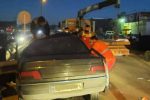 برخورد پژو ۴۰۵ با گاردریل در روستای کهریز/۳نفر مصدوم شدند