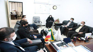 دیدار سرپرست دانشگاه لرستان با مدیرکل ستاد اجرایی فرمان حضرت امام (ره) لرستان