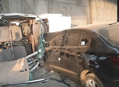 تصادف در خرم‌آباد منجر به مصدوم شدن هشت نفر شد