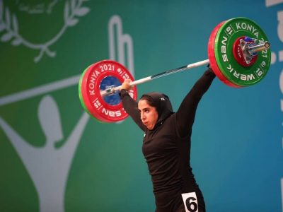 کسب سه طلاى تاریخى براى وزنه بردارى ایران توسط شیر دختر لرستان