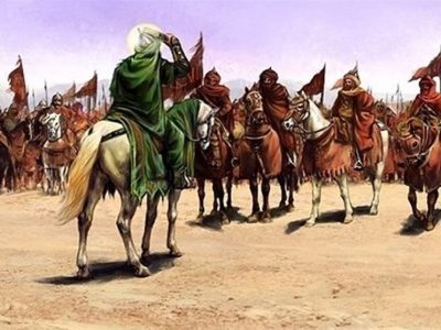 ورود قدم مبارک امام حسین به خاک کربلا…