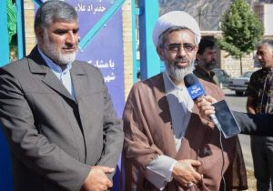 نصب تمثال ۶۸ شهید در شهرستان رومشکان
