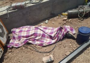 مرگ کارگر جوشکار بر اثر برق گرفتگی در لرستان