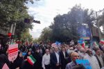 راهپیمایی حمایت از مردم فلسطین در شهرهای لرستان برگزار شد