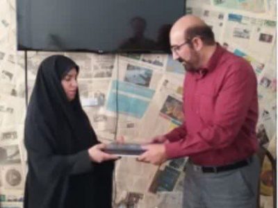 تقدیر مدیر کل فرهنگ و ارشاد اسلامی لرستان از رضا مریدی مسئول بسیج رسانه