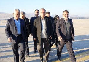 رئیس سازمان برنامه و بودجه کشور وارد لرستان شد