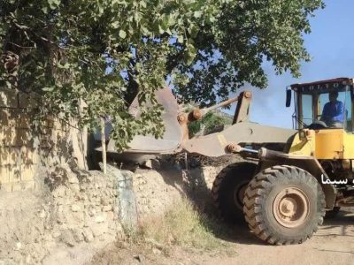 تخریب ۵ بنای غیر مجاز در اراضی کشاورزی خرم آباد
