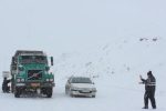 قطع راه ارتباطی ۱۲۱ روستای برفگیر در بروجرد