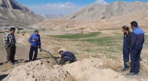 پروژه خط آبرسانی به روستای بابابهرام پلدختر به اتمام رسید