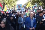 راهپیمایی مردم لرستان در محکومیت حمله جنایت کارانه رژیم صهیونیستی