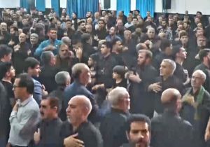 شور و حال عزاداران لرستانی در شب هفتم محرم