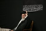 مراسم عزاداری شب عاشورا با حضور رهبر معظم انقلاب برگزار شد