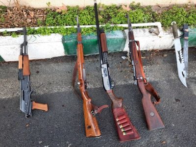 ۱۸ قبضه سلاح شکاری غیرمجاز در پلدختر کشف شد
