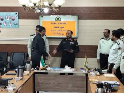 معاون جدید عملیات فرماندهی انتظامی لرستان معرفی شد