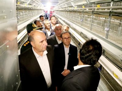 افتتاح واحد ۴۵ هزار قطعه‌ای پرورش مرغ در خرم‌آباد