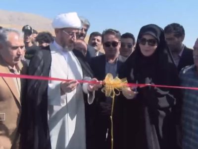افتتاح زمین چمن مصنوعی در روستای تملیه سلسله