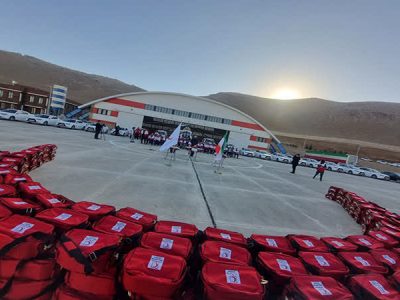 رونمایی از ۲۲ دستگاه امدادی هلال احمر لرستان