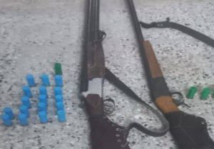 کشف ۶ قبضه سلاح جنگی و شکاری غیرمجاز در بروجرد