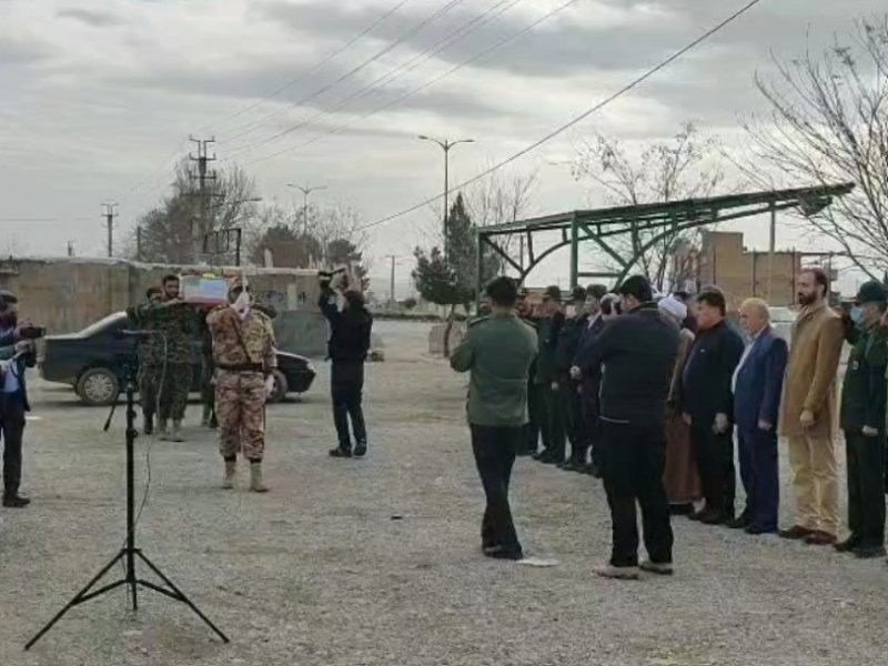 آیین تشییع پیکر پاک شهید امنیت،امیرحسام خدایاری فرد