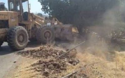 آزادسازی حریم راه های روستایی سلسله در لرستان